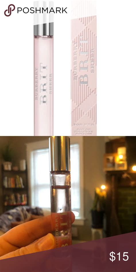 burberry roller perfume|Burberry brit sheer rollerball.